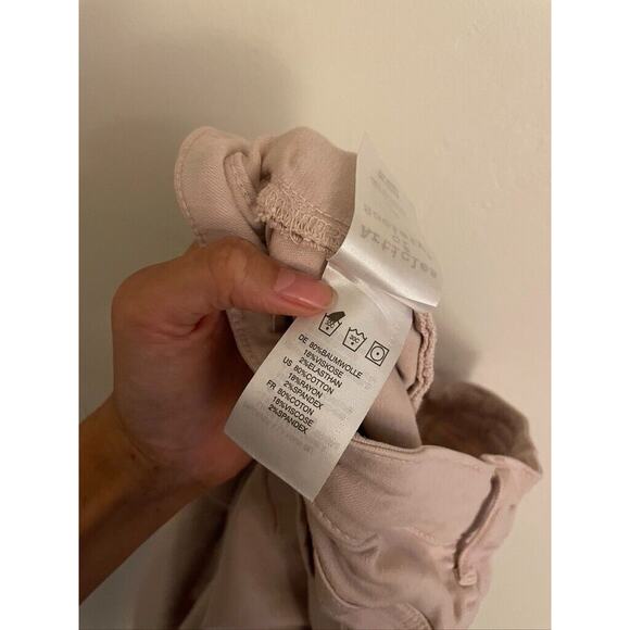 Articles of Society Pants Women's 28 Blush Pink Carly Raw Hem Ankle Skinny Jeans - Picture 8 of 8